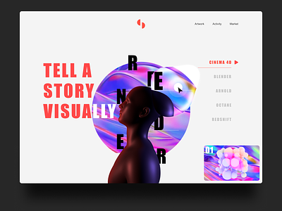 Website Design - Tell A Story Visually branding design figma illustration typography ui ui design ux