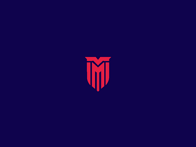 M logo logo logodesign m modern monogram shield