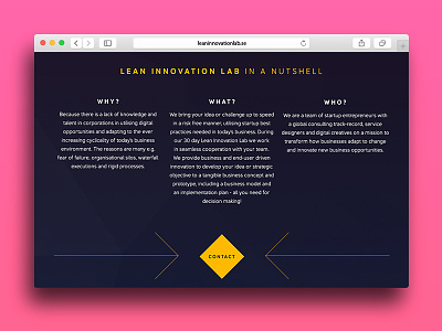 Lean Innovation Lab design grid photoshop responsive web