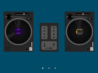 Dj website hero dj hero layout lord quas photoshop prince quasimoto quastimoto turntable vinyl web website