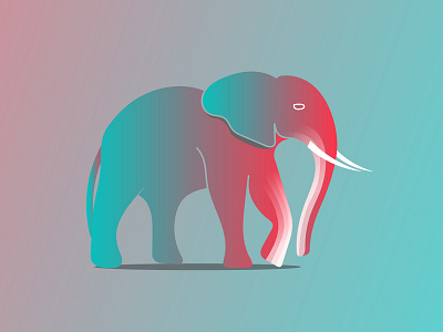Elephant logo design, Elephant illustration,business logo animal design elephant icon illustration isolated logo sign silhouette symbol vector zoo
