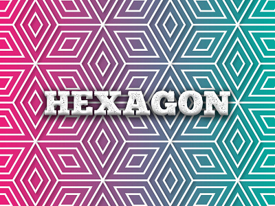 Hexagon pattern design