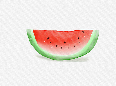watercolor watermelon branding design flat design graphic design icon illustration logo vector watercolor watercolor watermelon watermelon