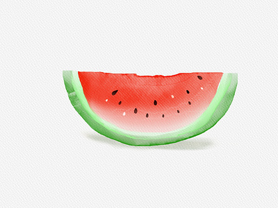 watercolor watermelon branding design flat design graphic design icon illustration logo vector watercolor watercolor watermelon watermelon