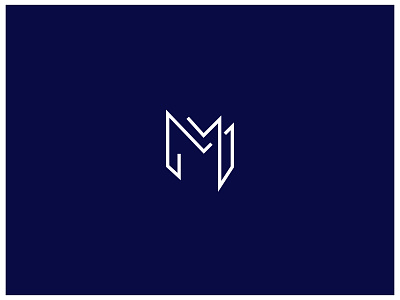 M logo mark