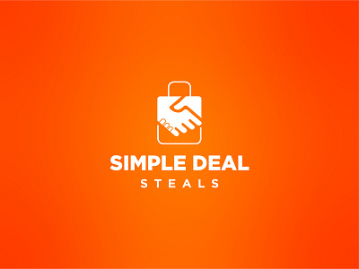 Simple Deal Steals brand branding deal design graphic design handseek icon logo marketers marketing online shop shop logo shopping
