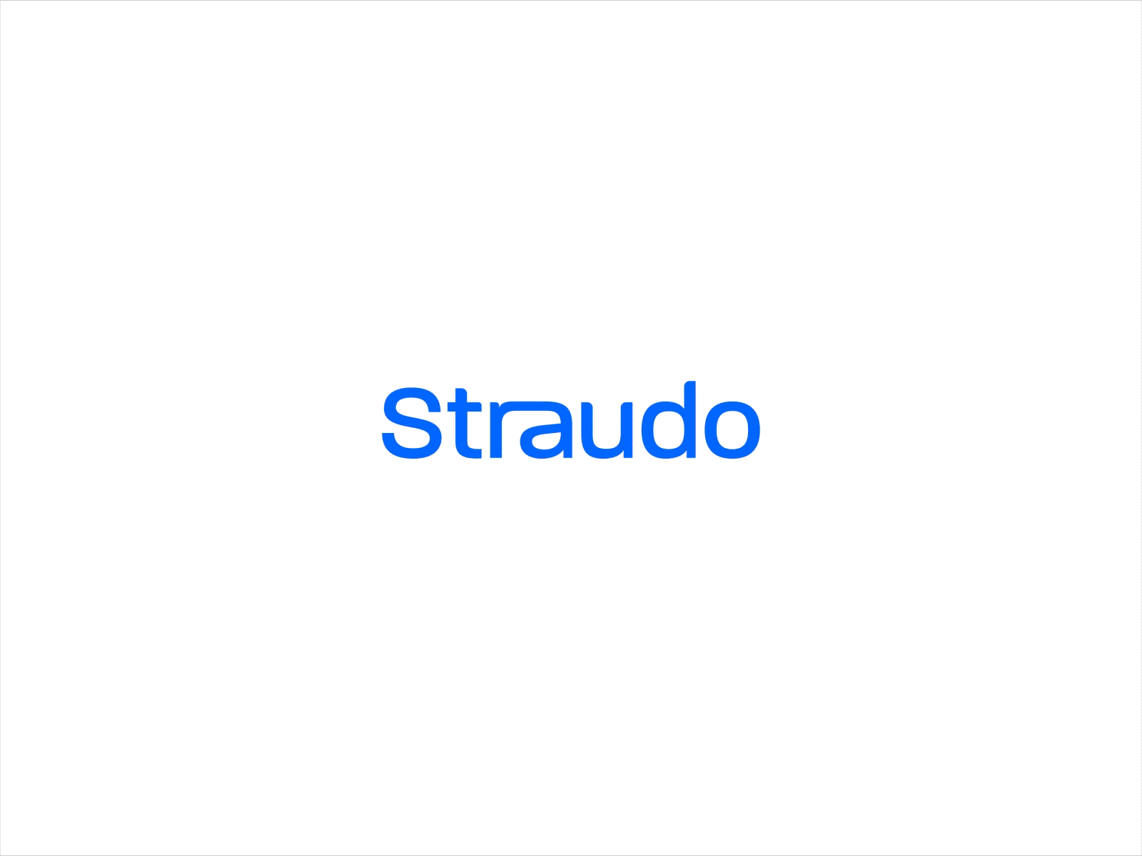 Straudo — Branding branding design duolution ligature logo logotype parvizbayram typography visual identity