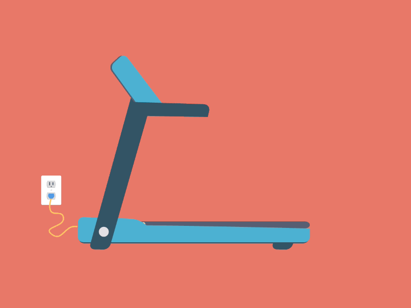 Animated SVG Treadmill by Jake Murzy on Dribbble
