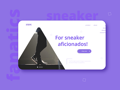 Sneakers Aficionados! branding design clean design fan header design illustration logo typography ui ux webapp design