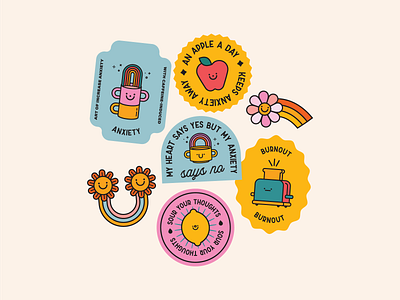 Mental Health Stickers