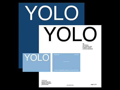 YOLO brand identity