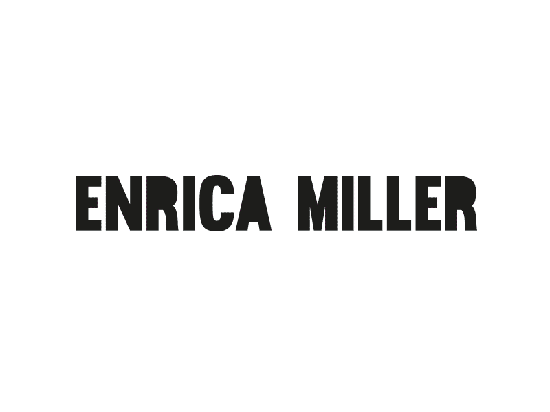 Enrica Miller design gif gif animated graphic design logo logotipo nero tipografia