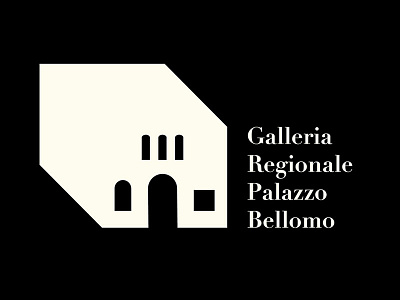Galleria Regionale Palazzo Bellomo branding corporate branding design graphic design logo logotype museum typography visual identity