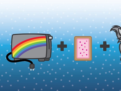 Creation of Nyan Cat cat illustration pop culture tumblr