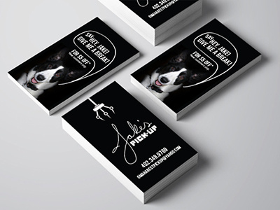 Logo & Business Card Design brand brand identity business card coupon dog logo