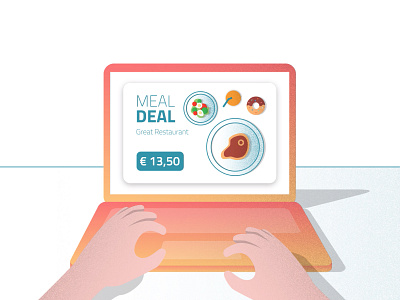 Meal Deal deal food juice laptop lunch macbook meal restaurant salad