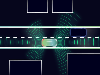 Sensor Illustration for Reevo AR Autonomous Car