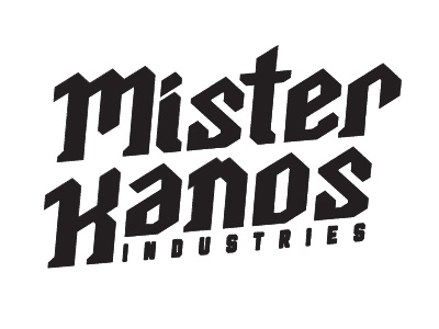Mister Kanos Industries custom gothic industries kanos lettering mister typography