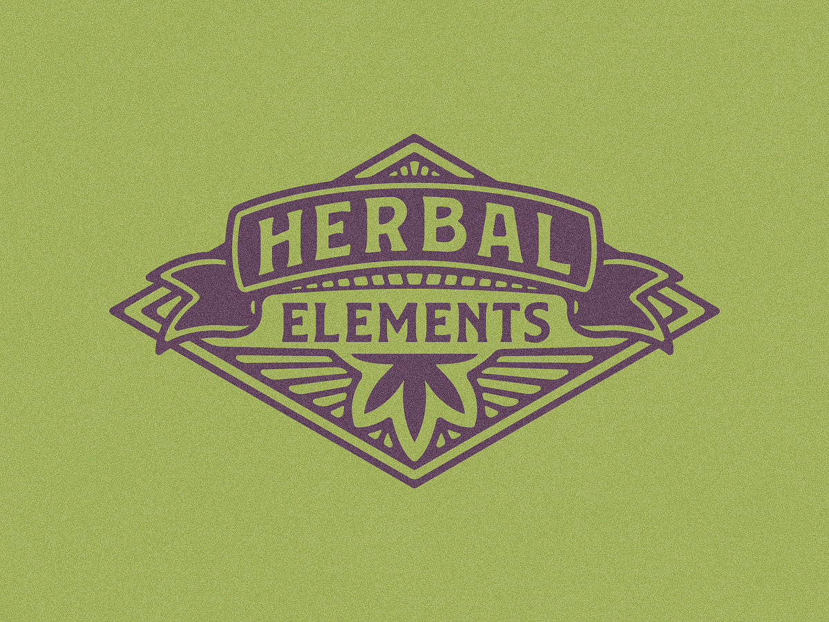 Herbal Elements Logo by Kyle John Hollings on Dribbble