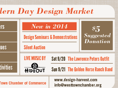 Design Harvest 2014 chicago design festival harvest layout