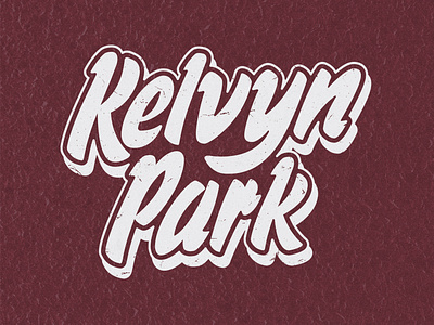 Kelvyn Park Lettering chicago kelvyn park lettering neighborhood