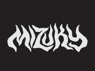 Mizuky Logo custom evil lettering logo mizuky smoke spooky type witch witches