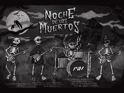 Noche de Los Muertos Poster