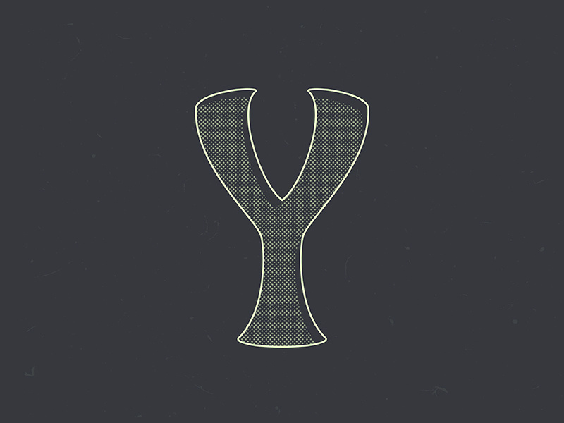 Typehue Y25 lettering y typehue