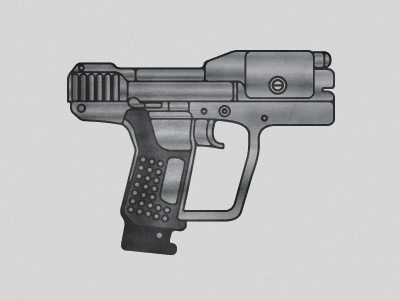 Weapon 12 12 bang combat epicarmory evolved gun halo pistol weapon