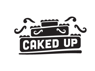 Caked Up caked cubano logo up