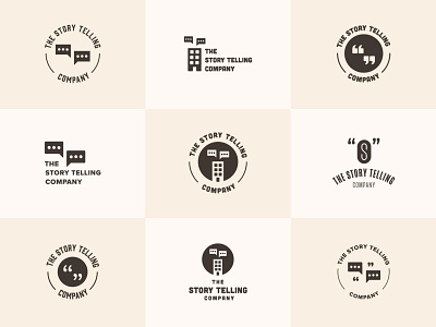 The Story Telling Company - Logo Explorations