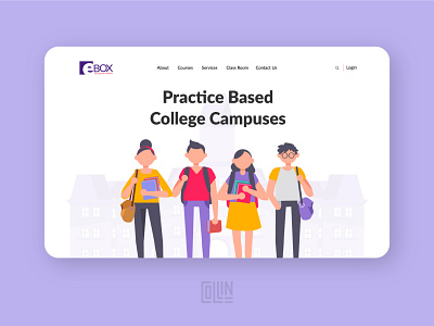 Landing Page for Colleges