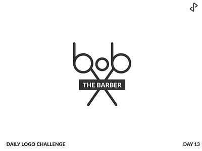 Bob the Barber - Day 13 of Daily Logo Challenge