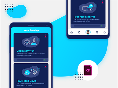 Learning Page Concept | Freebie