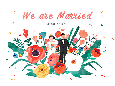 Wedding illustration