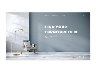 Home Page Design Company - Daily UI Challenge 3 inspiration ui user interface ux web design website