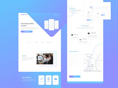 Landing Page inspiration ui user interface ux web design website