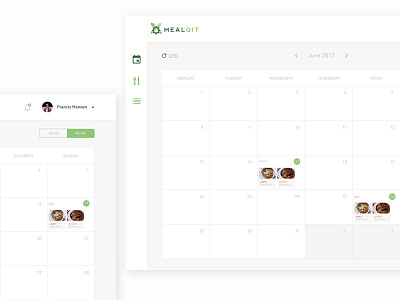 Calendar Dasboard Apps design inspiration mobile app ui ux web design