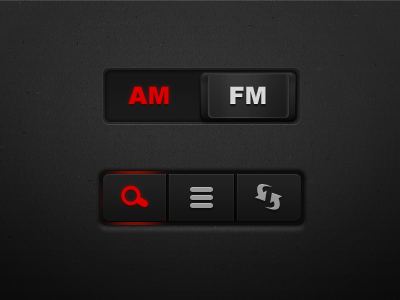 Controls am find fm menu refresh