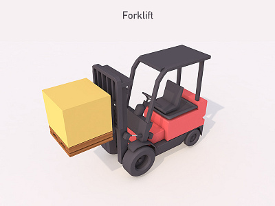 FORKLIFT 4d car design