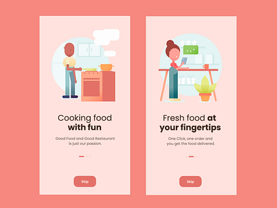 Food Delivery App animation app chef app company eat eating food food delivery app food delivery application food design food order illustration minimal motion motion graphics recipe app restaurent app tracking app uiux