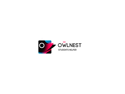 Owlnest logo logo owl study symbol