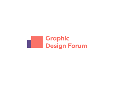 Graphic Design Forum azerbaijan baku branding color concept design forum gdaz graphicdesign graphicdesignforum identity livingcoral logo pantone pastandpresent simple work