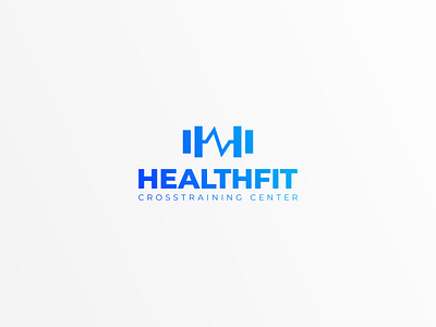 Healthfit azerbaijan baku branding cafe cosstraining creative fitness gdaz graphicdesign gym healthfit healthy logo power simple training
