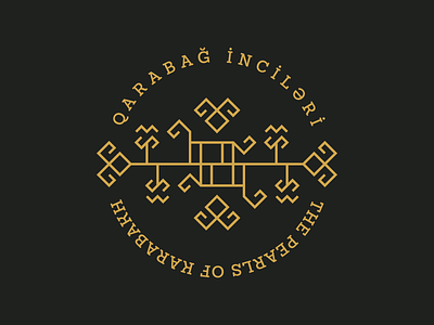 The Pearls of Karabakh / Coin Design azerbaijan baku coin creative design gdaz graphicdesign illustration karabakh