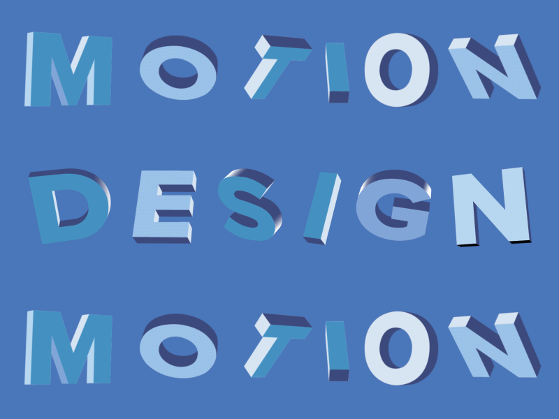 Motion Design after effects illustrator motion design