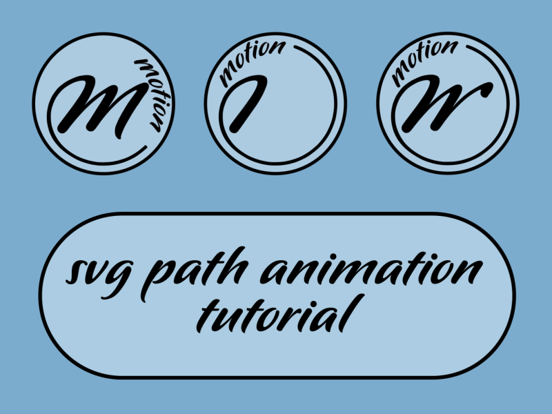 Download Svg Path Animation Tutorial By Steinarv Design On Dribbble