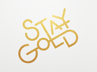 Stay Gold | 01 of 25