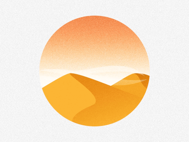 Minimal Landscapes | No. 01 illustration landscape minimal texture vector