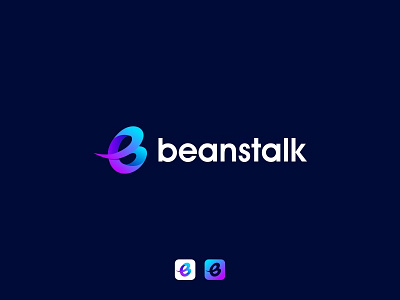 Beanstalk Logo app art blockchain cryptocurrency design icon logo playful